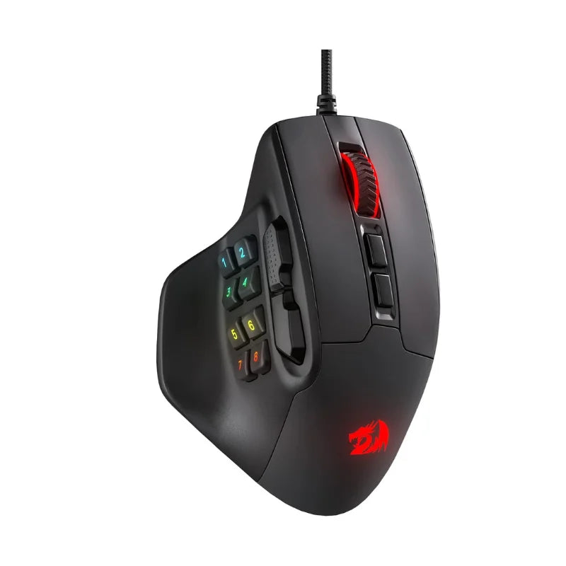 Redragon M811 Aatrox MMO Gaming Mouse - BaseMaxCore