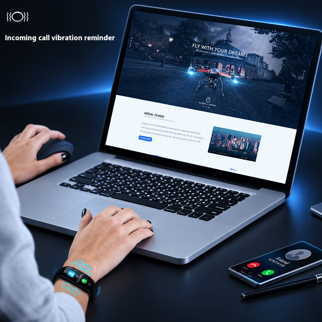Smart Fitness Bracelet with Sleep Monitor - BaseMaxCore