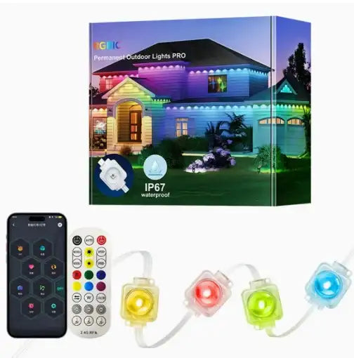 Smart Permanent Outdoor Eave Lights - BaseMaxCore