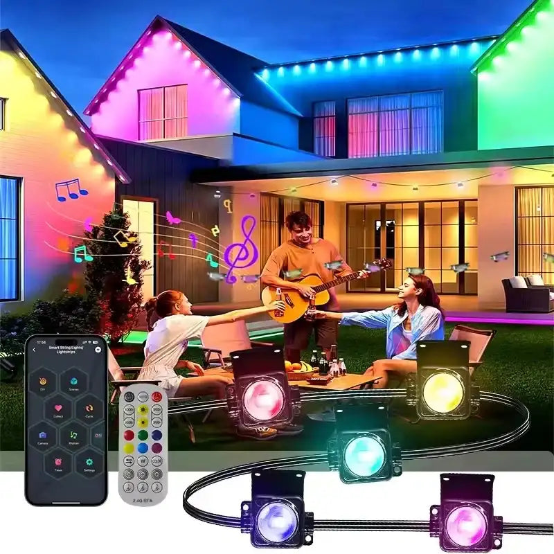 Smart Permanent Outdoor Eave Lights - BaseMaxCore