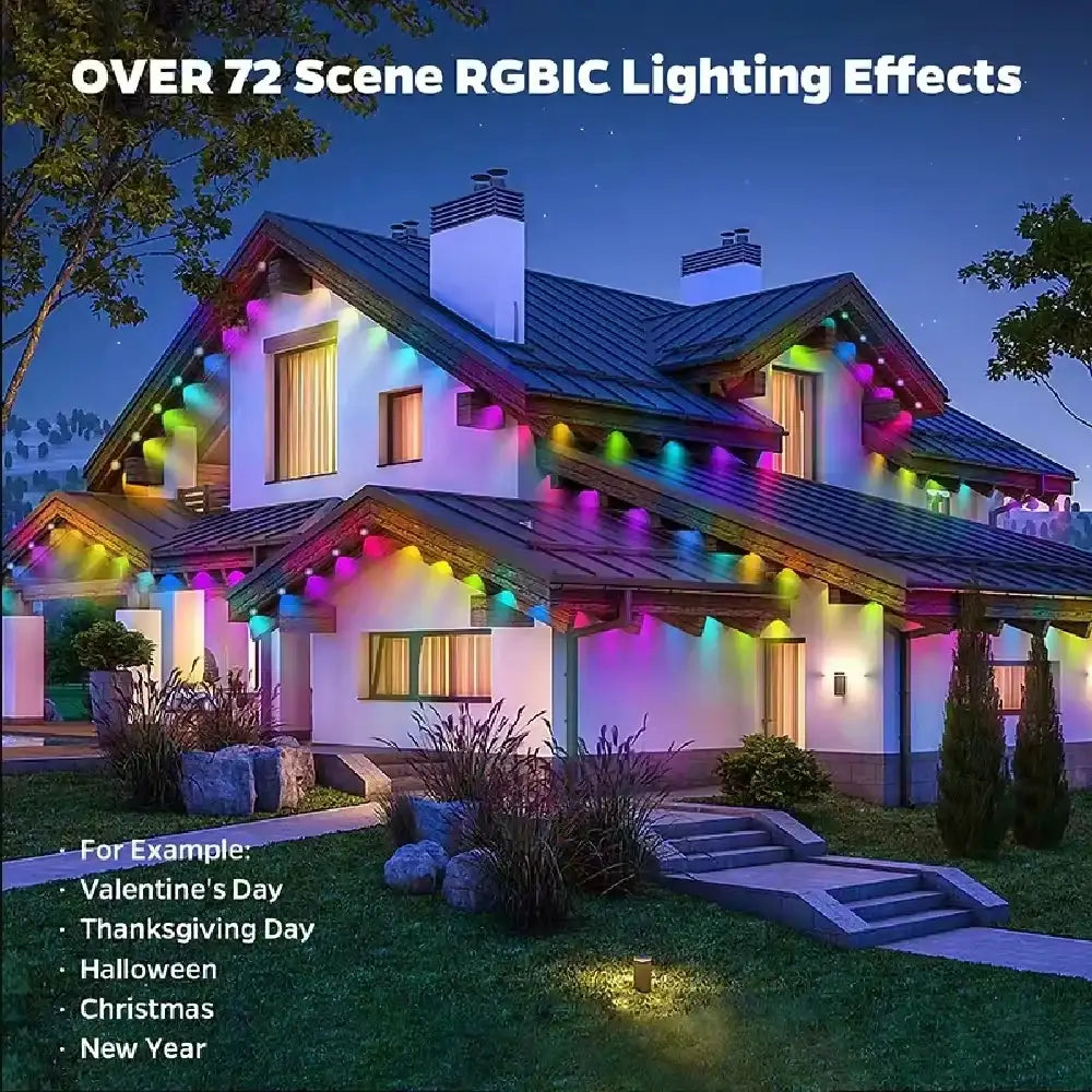 Smart Permanent Outdoor Eave Lights - BaseMaxCore