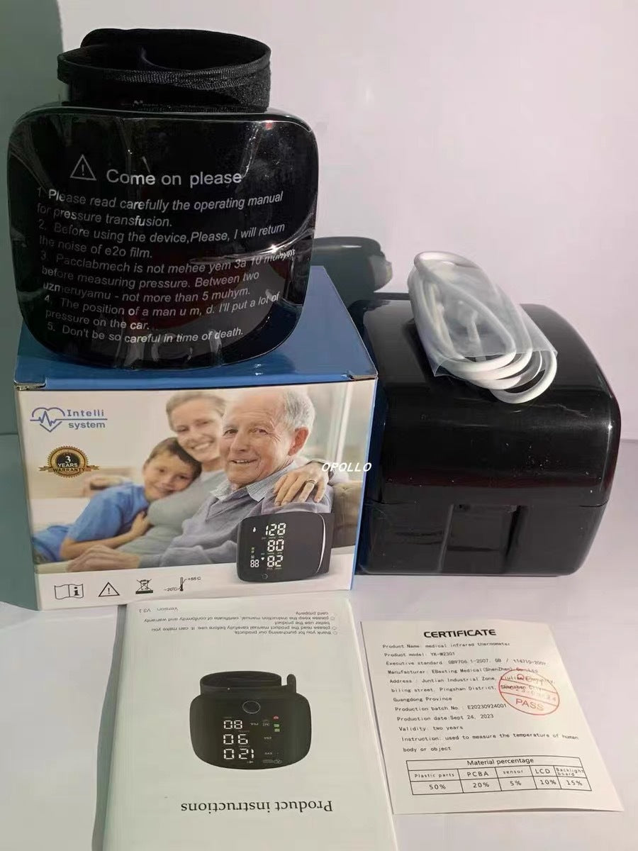 Smart Wrist Blood Pressure Monitor - BaseMaxCore