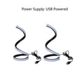 Spiral S-Curve LED USB Desk Lamp - BaseMaxCore