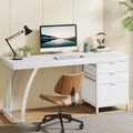 Tribesigns 59" Industrial Computer Desk with 3 Drawers - BaseMaxCore