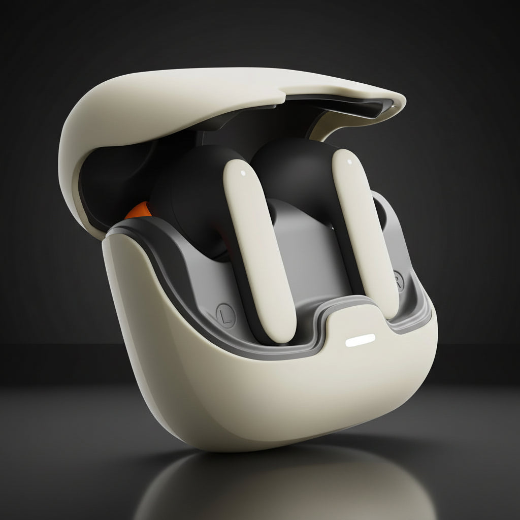 TWS Wireless Earphones with Noise Cancelling Mic - BaseMaxCore