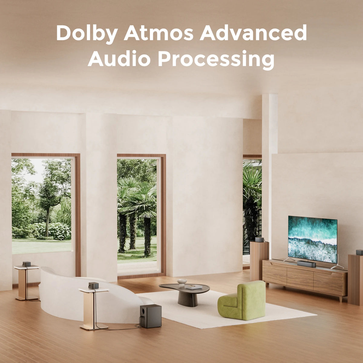 ULTIMEA Dolby Atmos Soundbar with Wireless Sub - BaseMaxCore