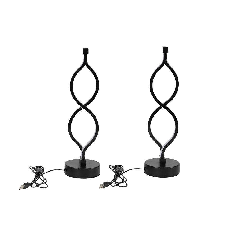 Wave-Shape LED USB Desk Lamp - BaseMaxCore
