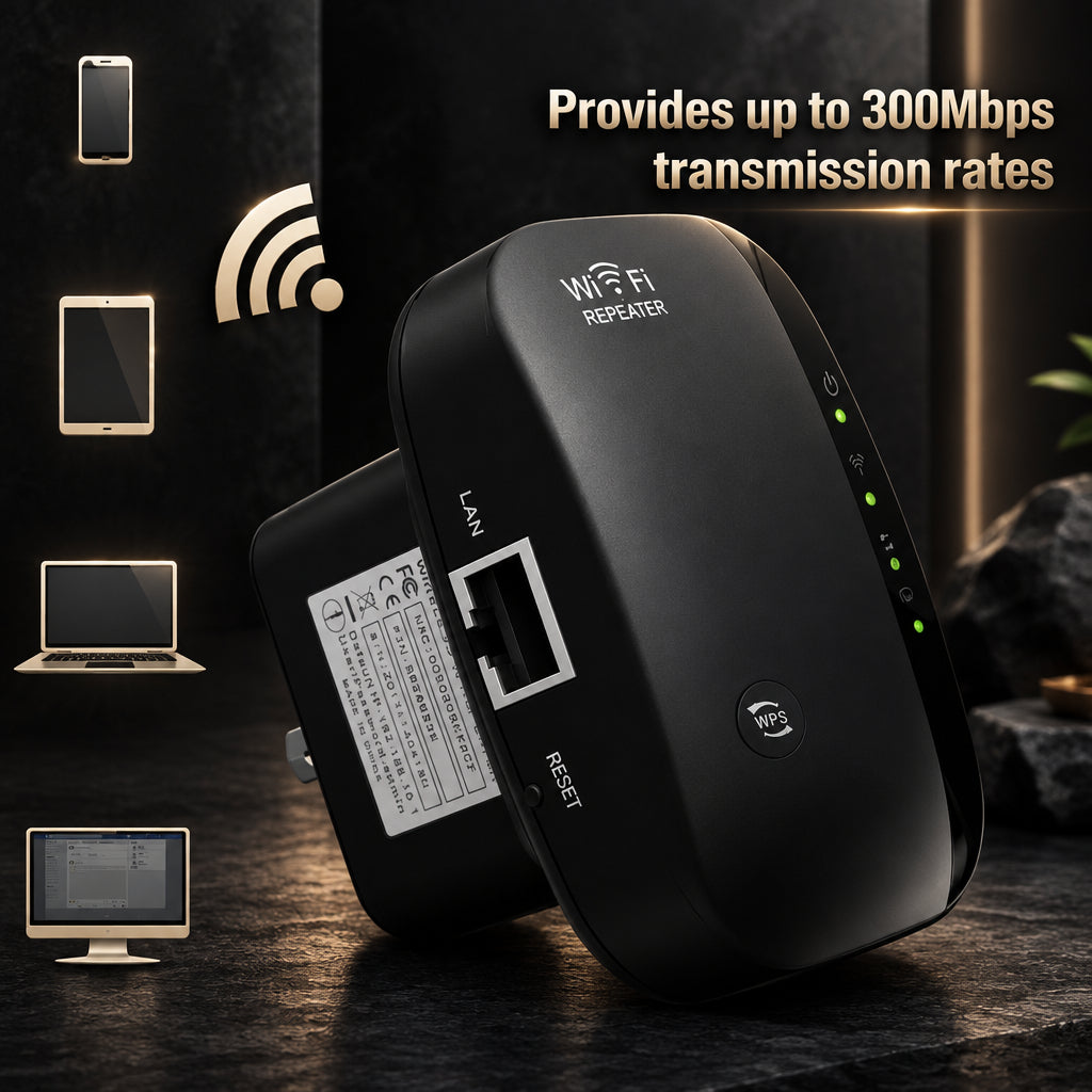 WiFi Range Extender & Signal Booster - BaseMaxCore