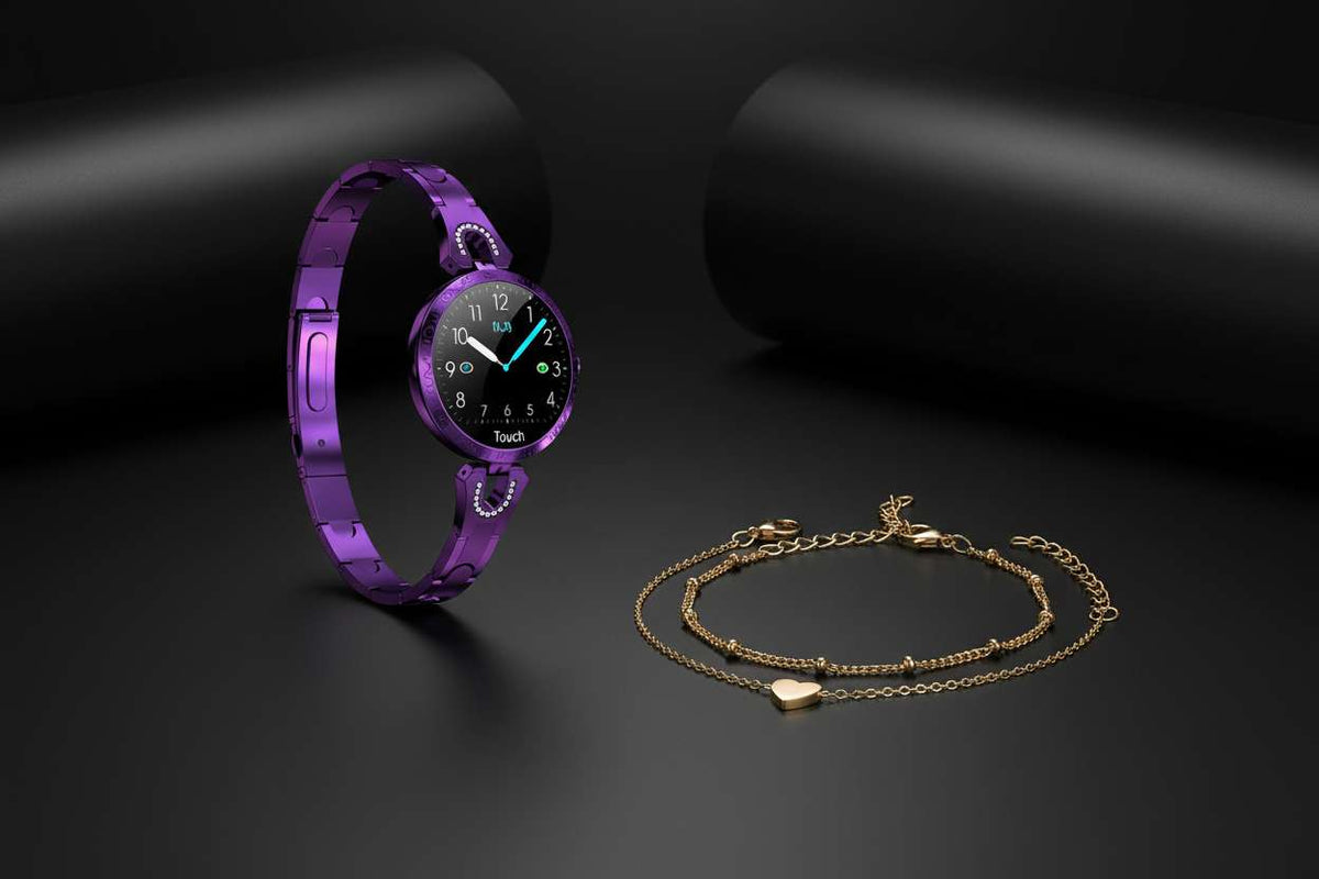 Women's Smart Bracelet with Health Tracking - BaseMaxCore