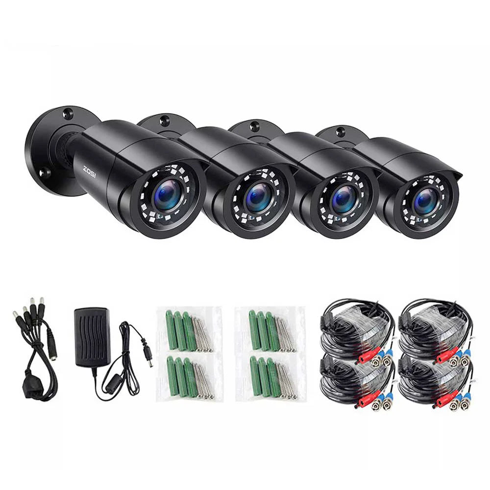 ZOSI 1080P HD TVI Bullet Security Cameras - BaseMaxCore