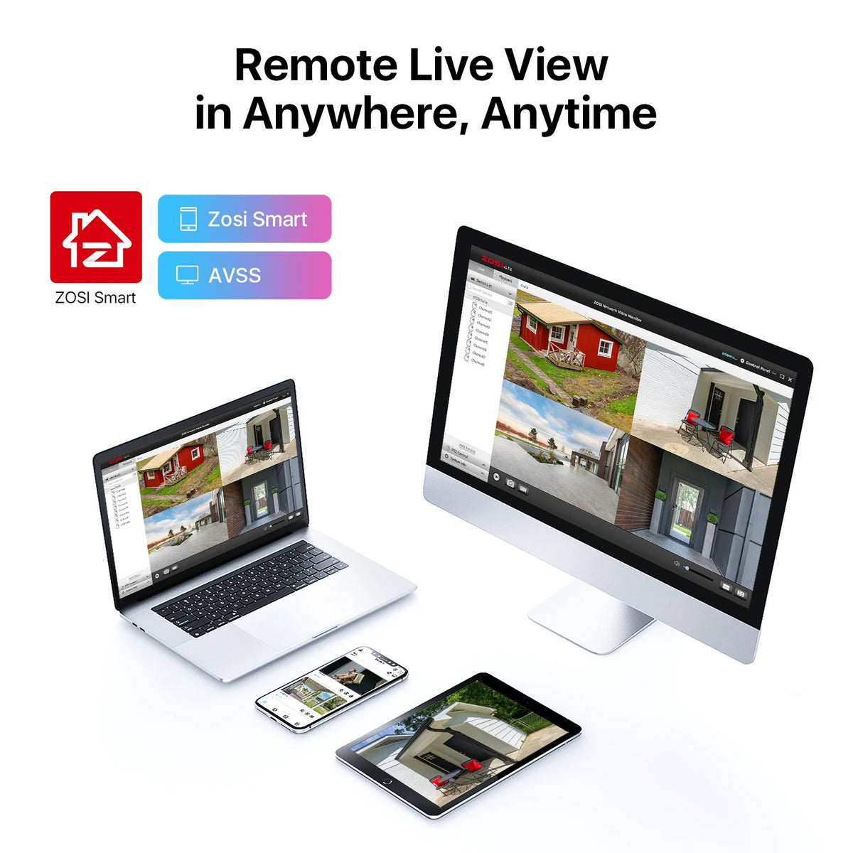 ZOSI 3K Lite 8CH Security Camera System - BaseMaxCore
