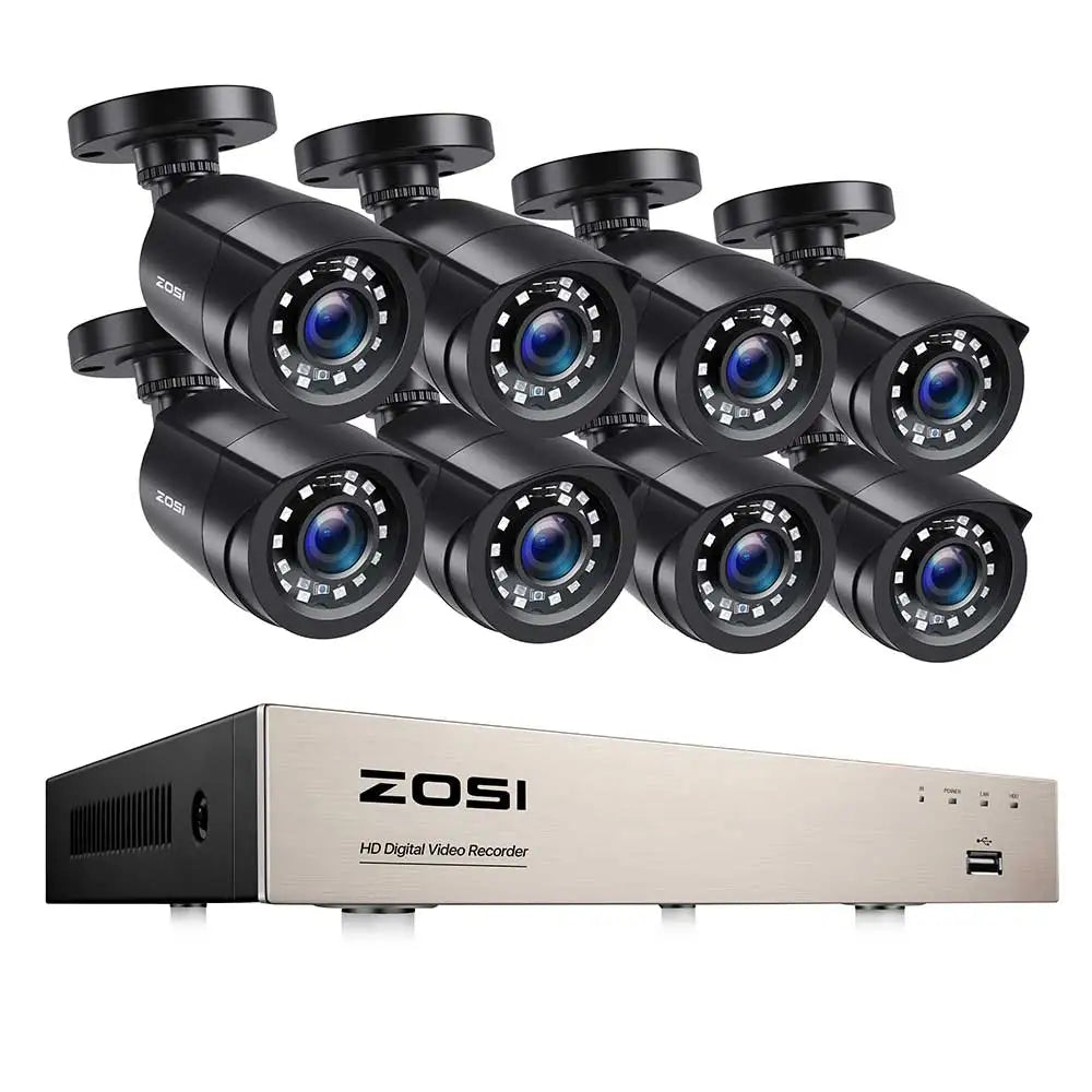 ZOSI 3K Lite 8CH Security Camera System - BaseMaxCore